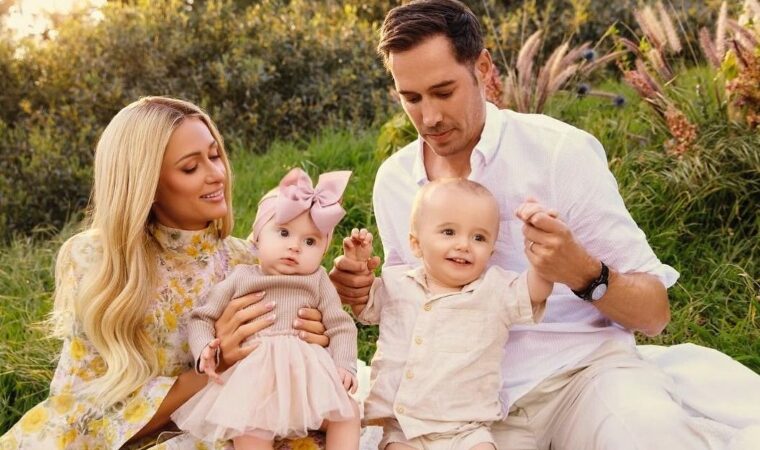 Paris Hilton por fin mostró a su bebé London