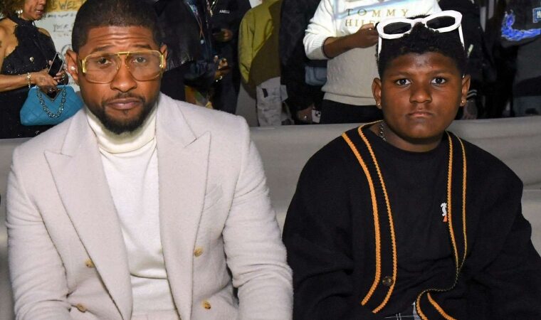 La graciosa anécdota que vivió Usher con su hijo de 15 años Naviyd Ely Raymond