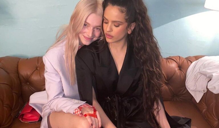 Sin dar mucho detalle, esta actriz de “Euphoria” reveló que tuvo relación amorosa con Rosalía