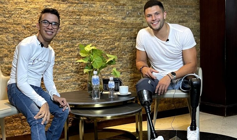 ¡Una reunión inspiradora! Franwil Basulto y Juan Pablo Dos Santos compartieron en una entrevista 