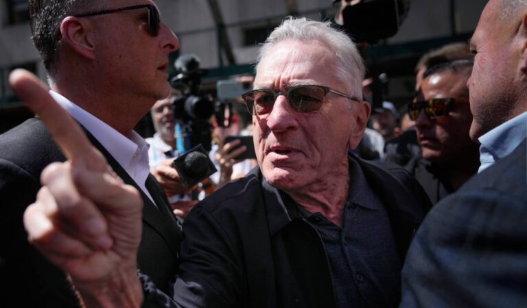 ¡Robert De Niro se lanzó contra Donald Trump!