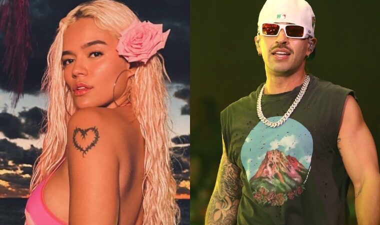 Karol G causó revuelo en las redes al publicar una foto romántica con Feid