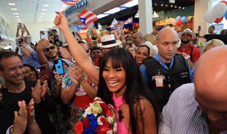 ¡Con bombos y platillos! Así reciben a Maripily Rivera en Puerto Rico