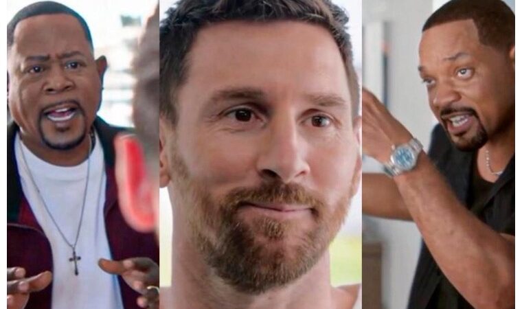 ¿Nuevo Bad Boy? El icónico encuentro entre los protagonistas de “Bad Boys” y Messi
