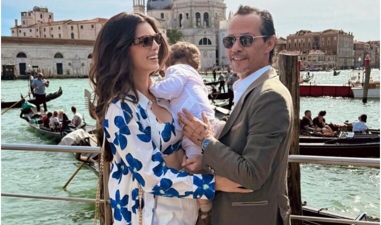 Nadia Ferreira celebra su cumpleaños junto a su hijo y su esposo Marc Anthony en Venecia 