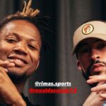 Ronald Acuña Jr. y Bad Bunny- Foto Cortesía