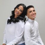 Norkys Batista y su hijo Sebastián Luttinger-Foto Cortesía