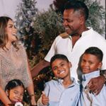 Omar Geles con su familia- Foto Cortesía