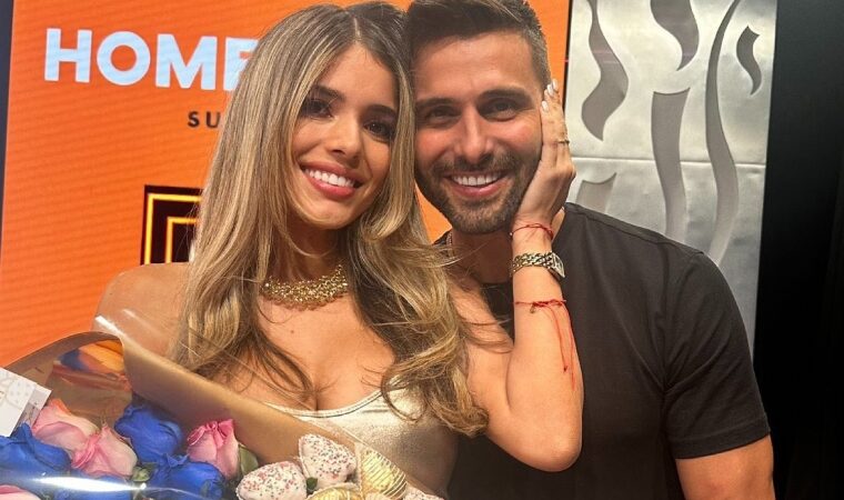 ¡Un aplauso para esa pareja que está enamorada! Christian Daniel le propuso matrimonio a Stephanie Font