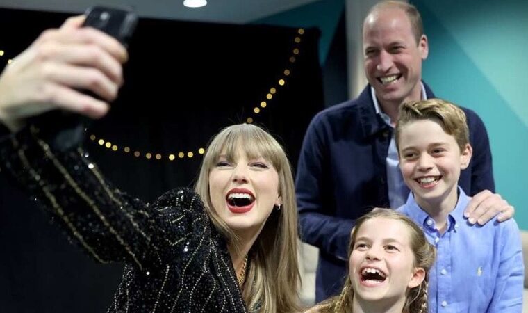 ¡La realeza es swiftie! Príncipe William asistió al concierto de Taylor Swift con sus hijos 
