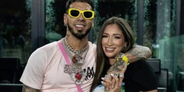Anuel AA y Laury Saavedra- Foto Cortesía