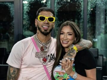 Anuel AA y Laury Saavedra- Foto Cortesía