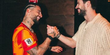 Maluma y Gerard Piqué- Foto Cortesía