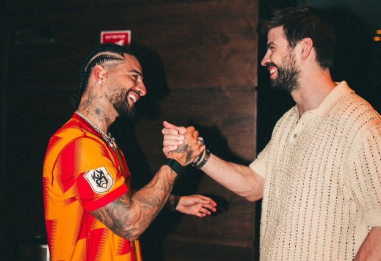 Maluma y Gerard Piqué- Foto Cortesía