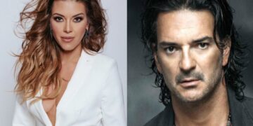 Alicia Machado y Ricardo Arjona- Foto Cortesía