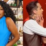 Chiky Bombón, Christian Nodal y Ángela Aguilar- Foto Cortesía