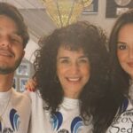 Karina y sus hijos- Foto Cortesía