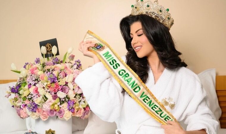 ¡Nueva reina! Piloto aviador, Tina Batson se coronó como Miss Grand Venezuela 2025