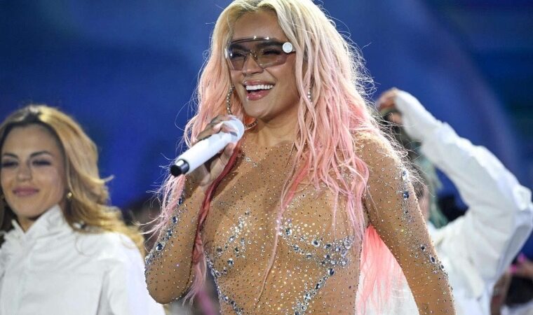 Karol G celebra con mucha emoción el triunfo de Colombia en la Copa América