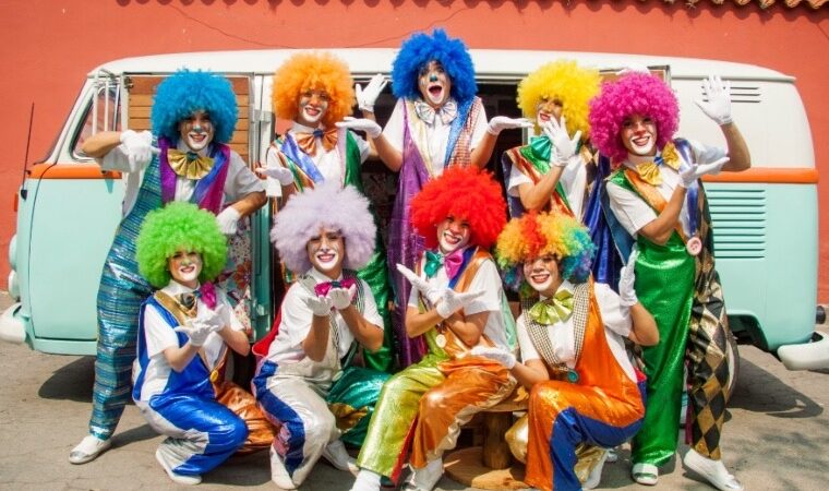 El Club de las Payasitas celebra el Día del Niño por toda Caracas