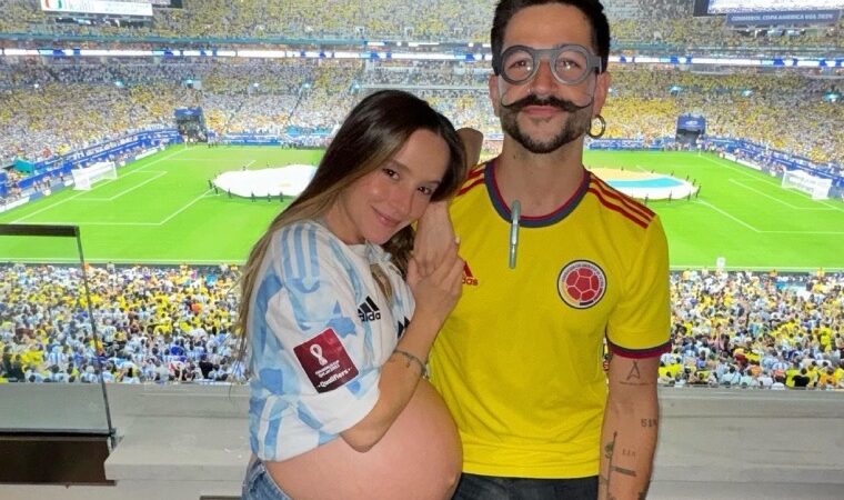 Evaluna Montaner sigue triunfando en la música a pesar de su enorme barriga de embarazo