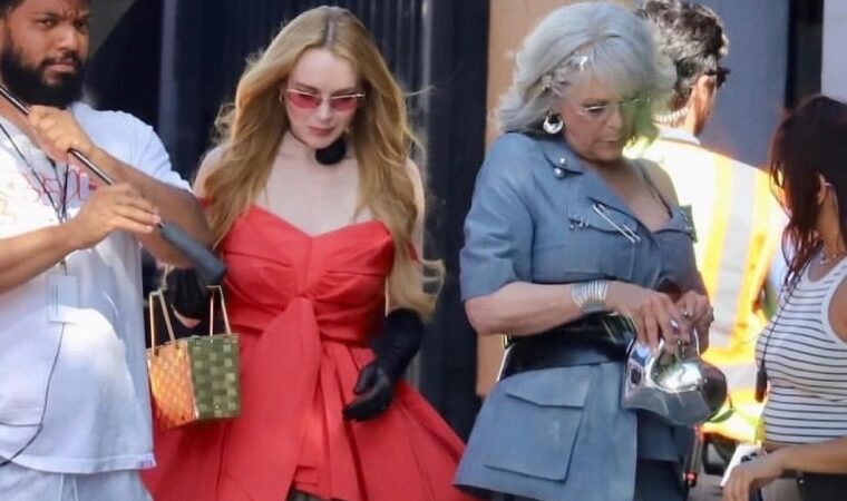 ¡Las Coleman están de vuelta! Revelan nuevas imágenes durante el rodaje de «Un viernes de locos 2»