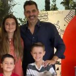 Cristóbal Lander, Paula Bevilacqua y sus hijos- Foto Cortesía