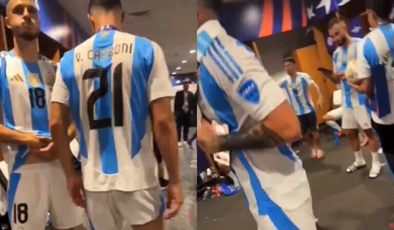 Selección argentina ofende al equipo colombiano tras derrotarlos en la Copa América
