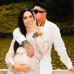 Kevin Roldán y su esposa- Foto Cortesía
