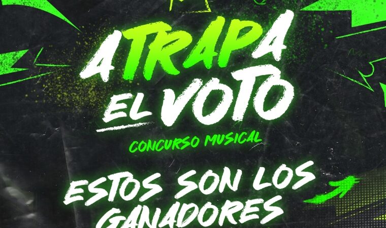 ¡Tenemos ganador! «Yo voto» se llevó el primer lugar en «aTRAPa el voto»