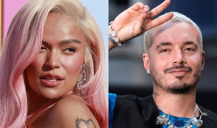Karol G demostró su apoyo a «Rayo», el nuevo álbum de J Balvin
