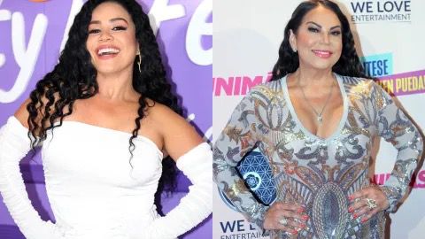 El atajaperro entre Carolina Sandoval y Liliana Rodríguez