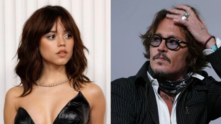 Jenna Ortega y Johnny Depp- Foto Cortesía