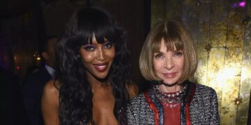 Naomi Campbell y Anna Wintour- Foto Cortesía