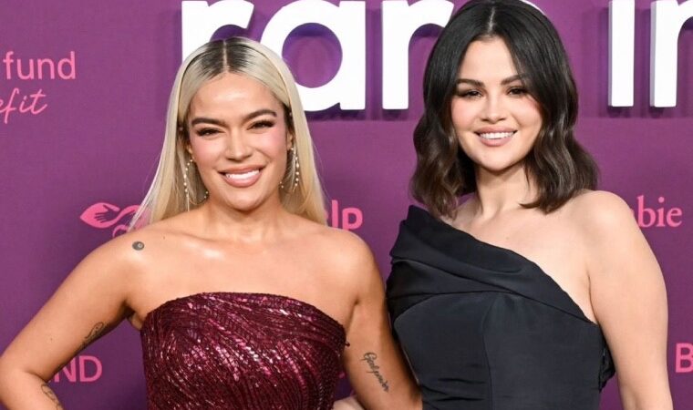 Selena Gómez y Karol G unieron fuerzas en un evento benéfico 