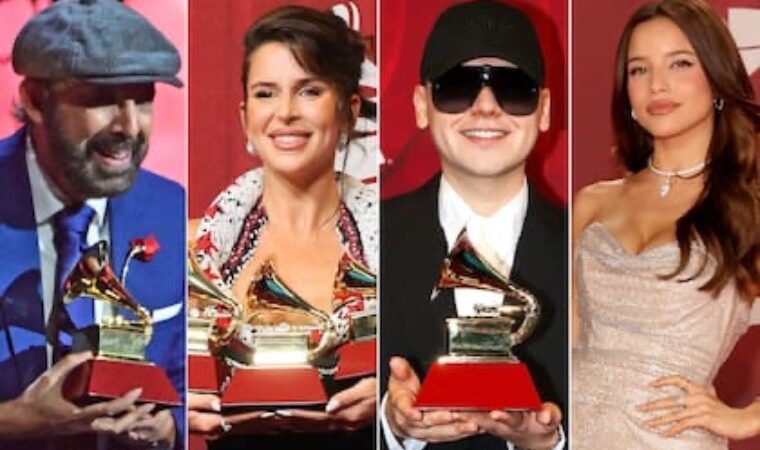 Lista completa de los ganadores de los Latin Grammy 2024