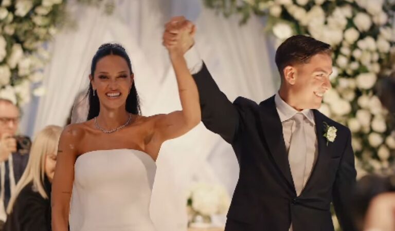 Oriana Sabatini y Paulo Dybala conmueven al compartir un video inédito de su boda