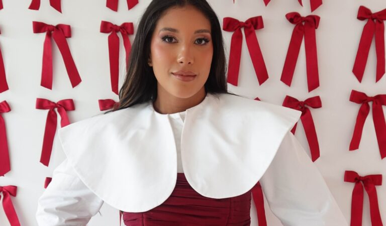 “Holidays en la Selva”: Daniela Peña presentó su colección navideña