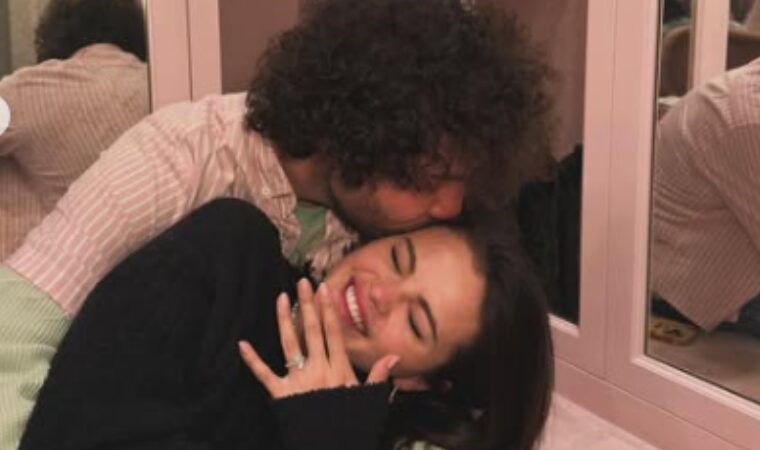 ¡Le dieron la roca! Selena Gomez se comprometió con el productor Benny Blanco