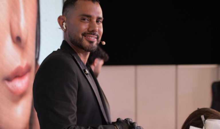 Enrique Guzmán destaca en el pro Beauty Show de Dubái con Blust On Profesional