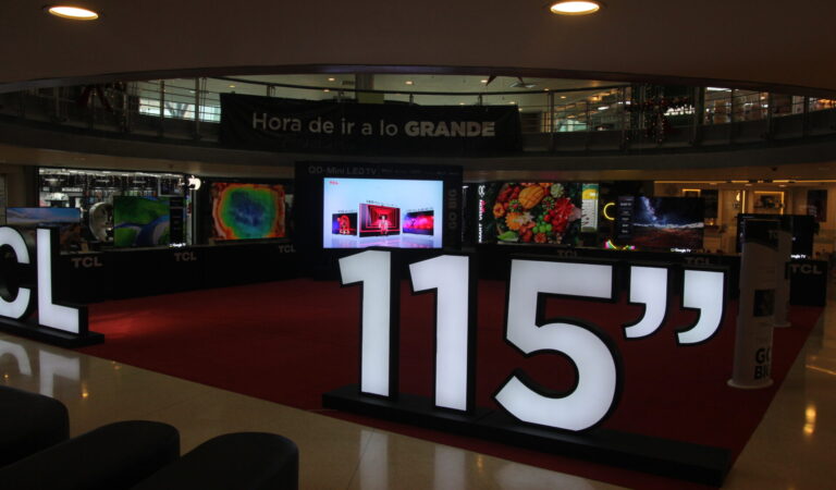 TCL revoluciona Caracas con la pantalla más grande de Venezuela: 115 pulgadas de pura innovación