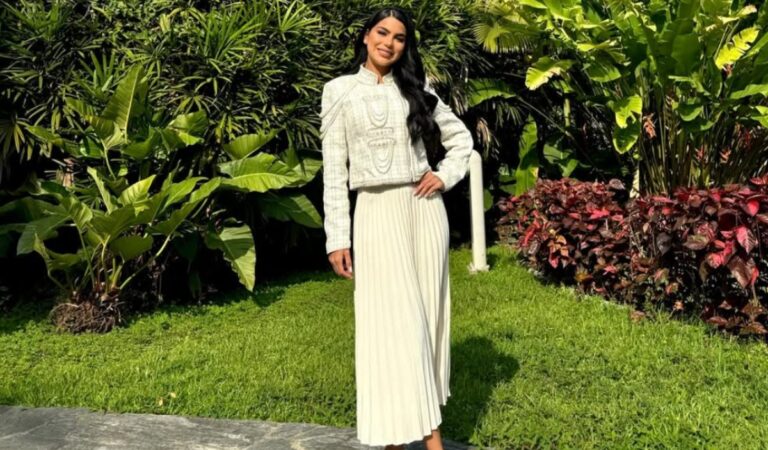 Johanna Aponte: la animadora venezolana que ilumina la alfombra roja del Miss Universo Madrid 2025