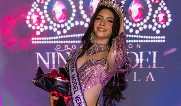 Gala de glamour en Maracaibo: Oriana D’Santiago se coronó como Petite Model Venezuela 2025
