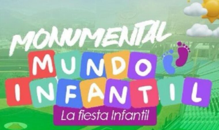 ¡Diversión asegurada! En Caracas se instala la feria “Monumental Mundo Infantil” para toda la familia
