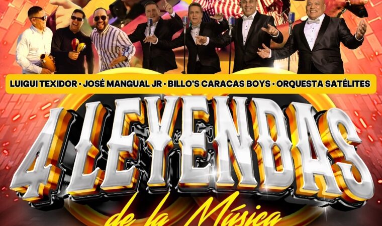 Billo’s Caracas Boys, Orquesta Los Satélites de Venezuela y más: 4 Leyendas de la Música en un mismo escenario