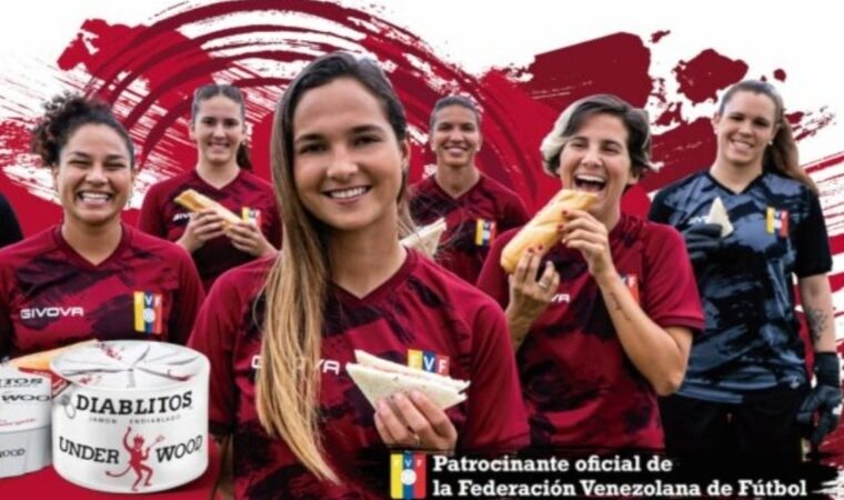 Diablitos™ Underwood™ impulsa la pasión mundialista junto a la Vinotinto Femenina