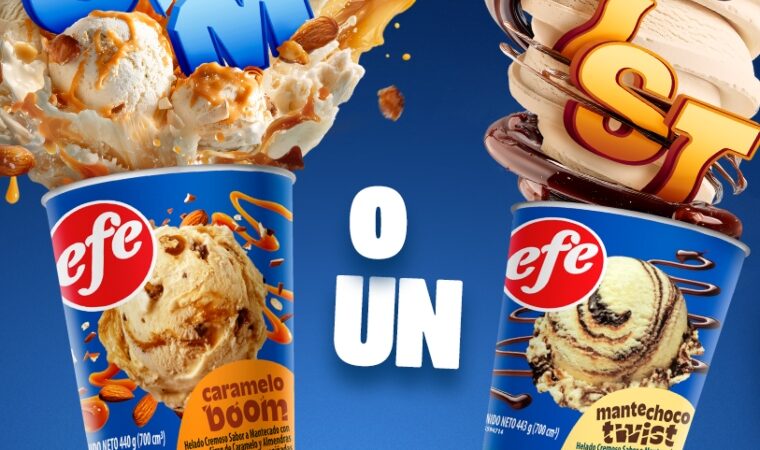 Efe sorprende con Mantechoco Twist y Caramelo Boom: los nuevos sabores que buscan revolucionar el helado en casa Efe sorprende con Mantechoco Twist y Caramelo Boom: los nuevos sabores que buscan revolucionar el helado en casa