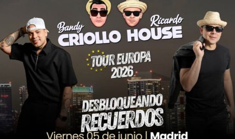 Bandy y Ricardo Criollo House llevan el Afro House venezolano a Ibiza con su Eurotour 2026