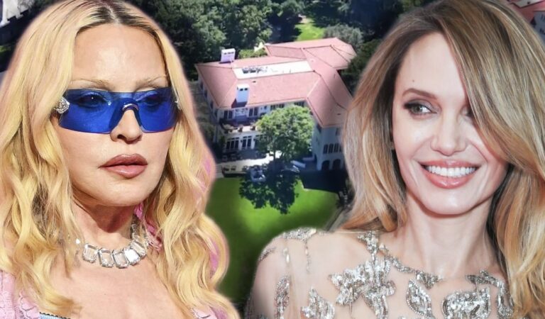 La mansión de Angelina Jolie en Los Ángeles tiene una posible compradora que nadie vio venir: Madonna