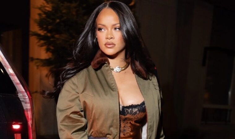 Rihanna vuelve a deslumbrar en lencería y enciende las redes con su nueva campaña